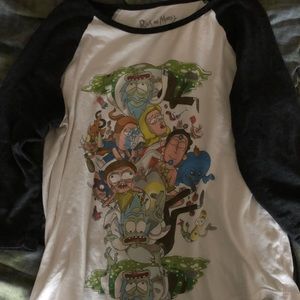 Hot Topic Rick and Morty Raglan